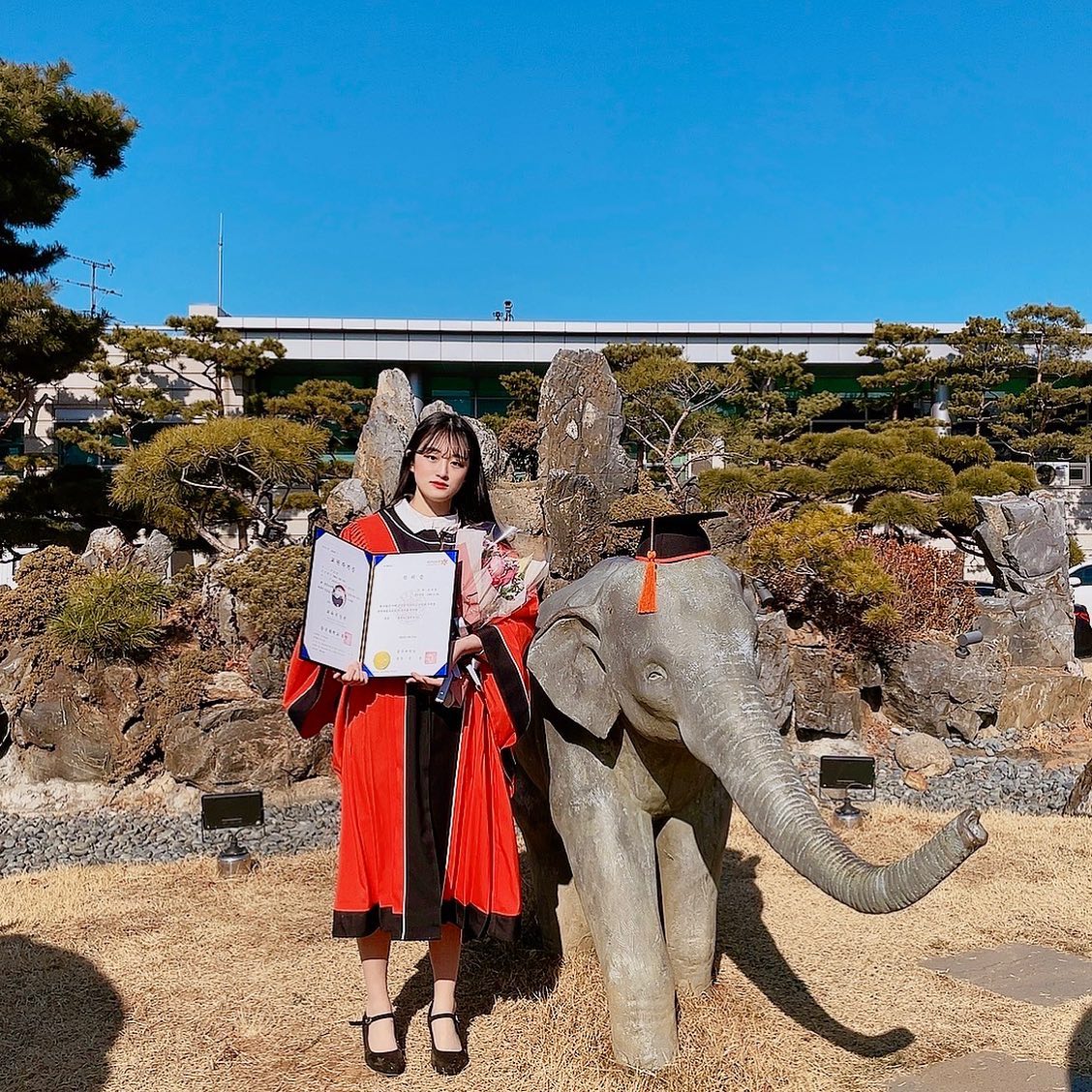 졸업이라니..🎓
코끼리랑 사진찍으려고 세 시간 기다려따..ㅋㅋㅋㅋㅋ
