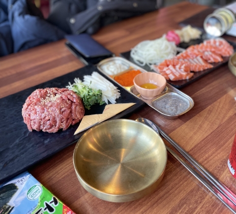 개봉 맛집 육연사 연어 육회 무한 리필 리얼 방문 리뷰