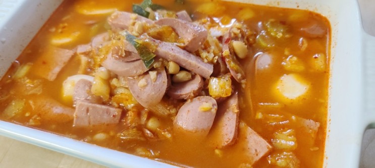 굿즈마켓 통큰 부대찌개 가성비 좋은 밀키트