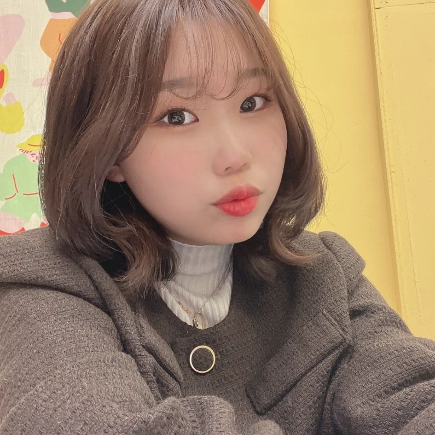 셀카 얼마만이양,,