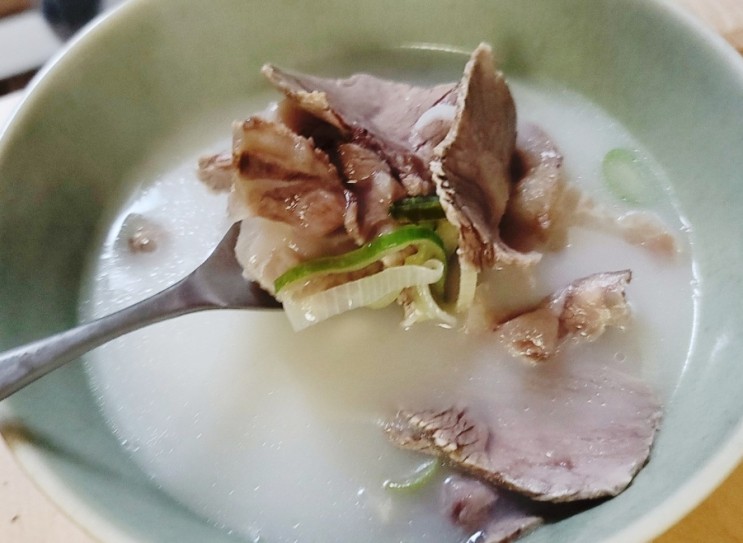 전통설렁탕 맛집 국풍 도가니탕을 택배로 엄지척