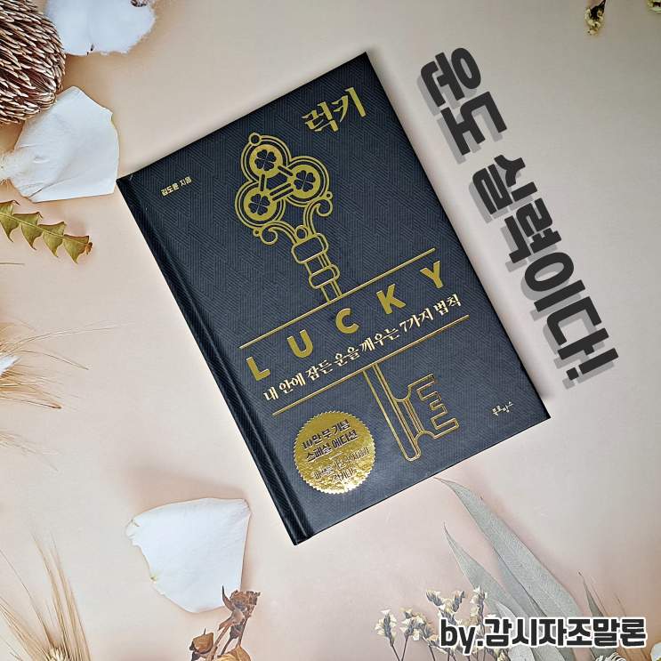 내 운은 내가 만들고 내 사람도 내가 만든다. 도서 - 「Lucky(럭키)」