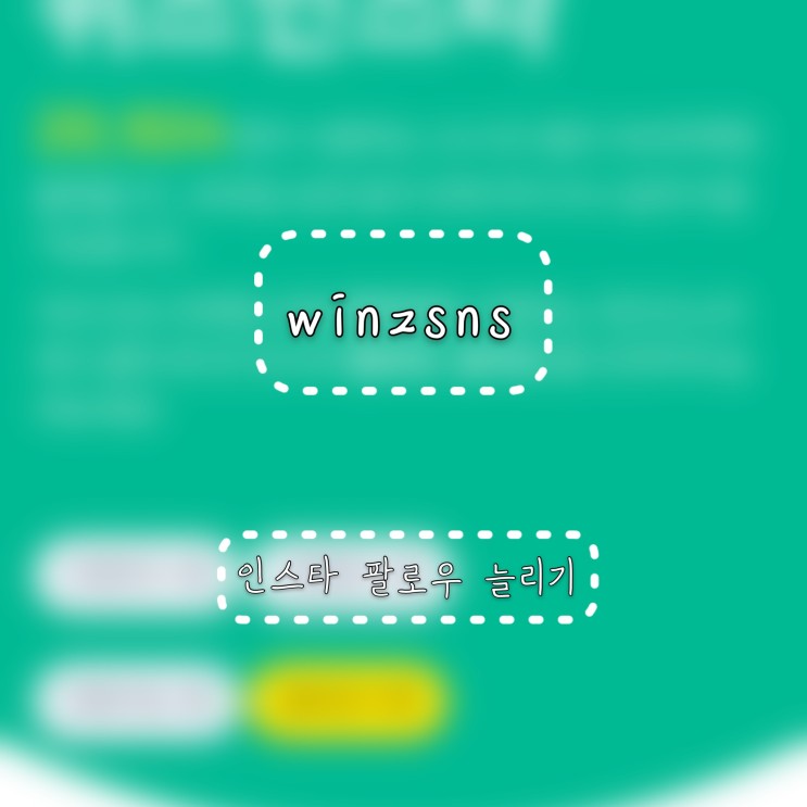 인스타계정 오류없이 wizsns로 안전하게 인스타 팔로우 늘리기