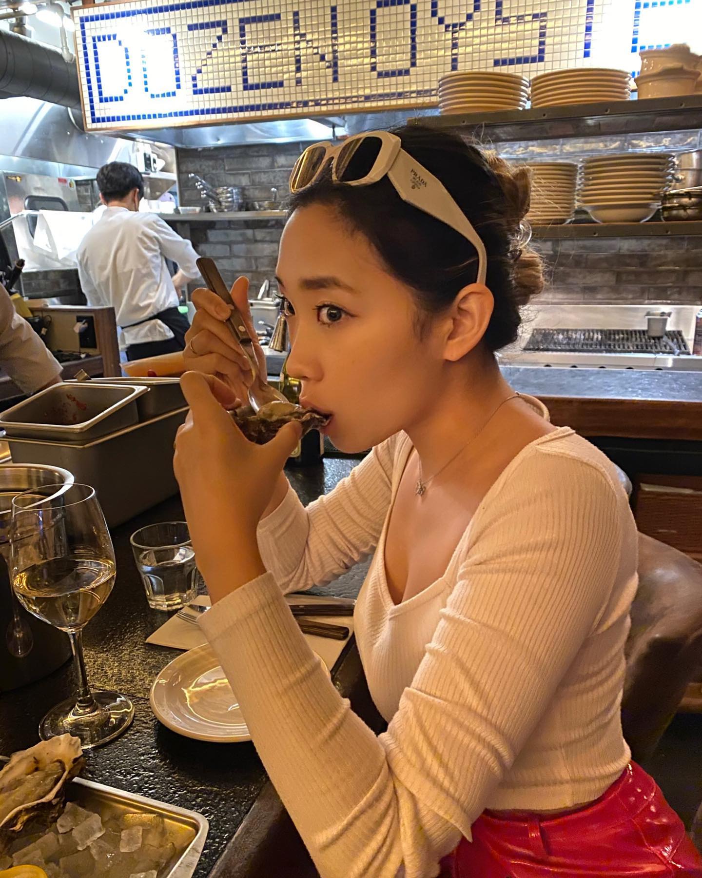 먹방개찍었네 
🦪오이스터 맛있어..🦪