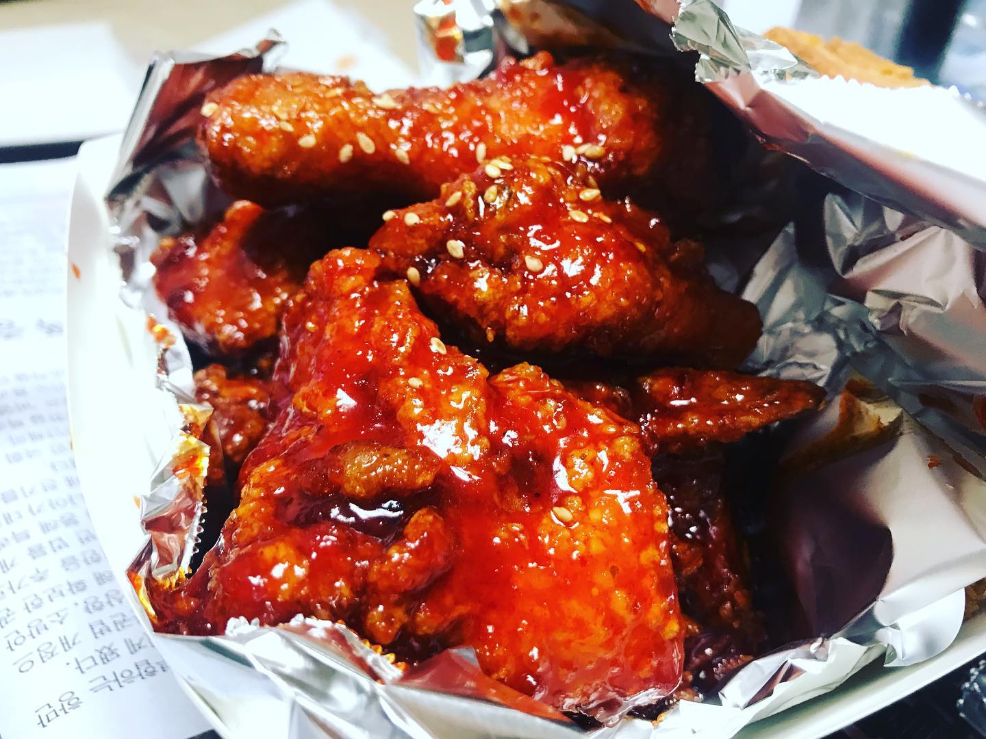 #감계맛집 
.
.
.
.
.
감계 이사와서 쨀루 맛난집!
후라이드 바삭 양뇸 달콤 화끈 ☺️
여긴 진짜 찐이다…
치킨은 여기서만…👍
진심 반했음 👅.
.
.
.
.
.
#후라이드참잘하는집 
#감계치킨 #창원맛집 #범프리카인생치킨 
#떡볶이맛집 #지긴다👍 #먹어봐라그램 #내돈내산