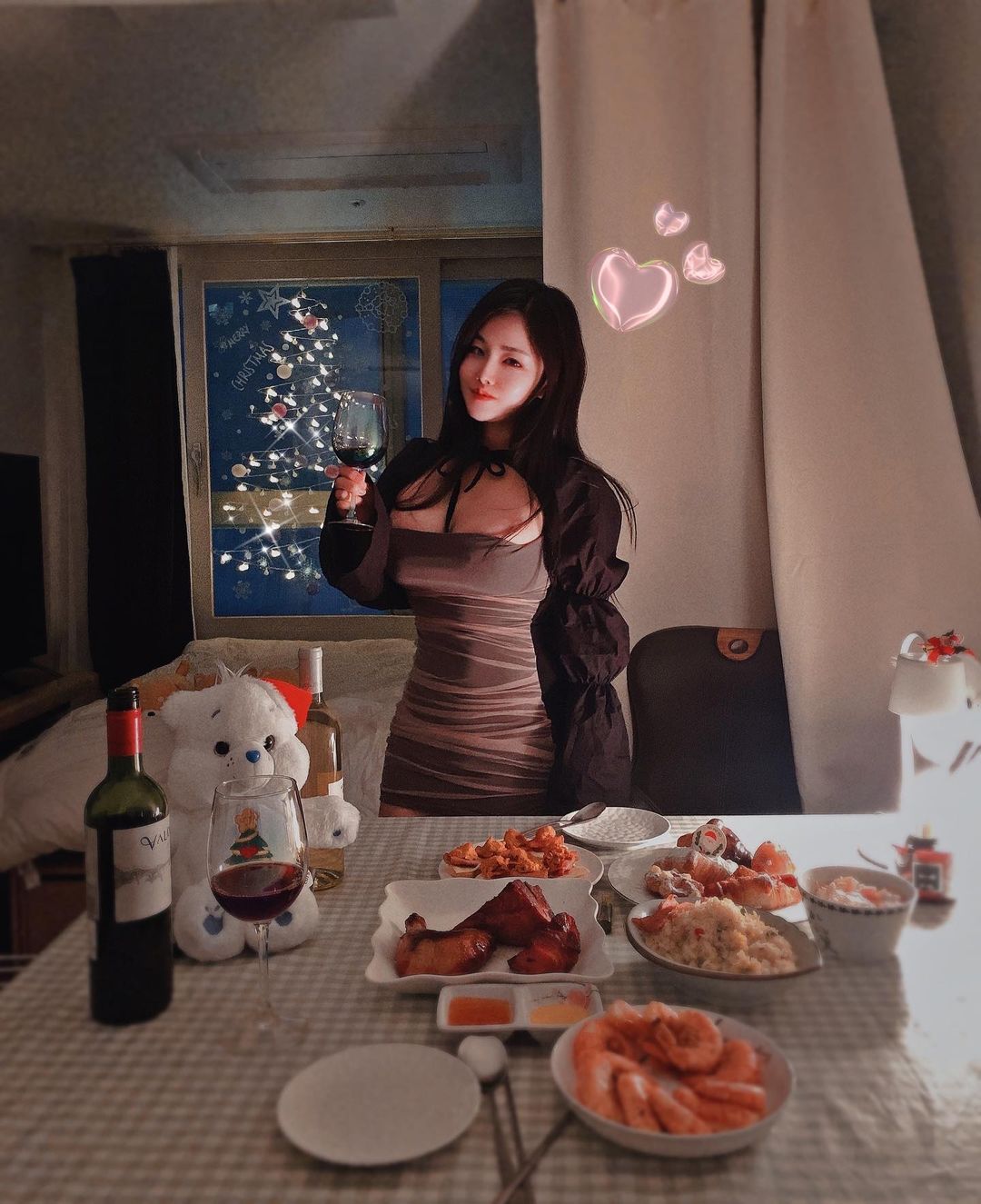 김뿌잉 on Instagram: “2021클쓰마쓰 🎄”