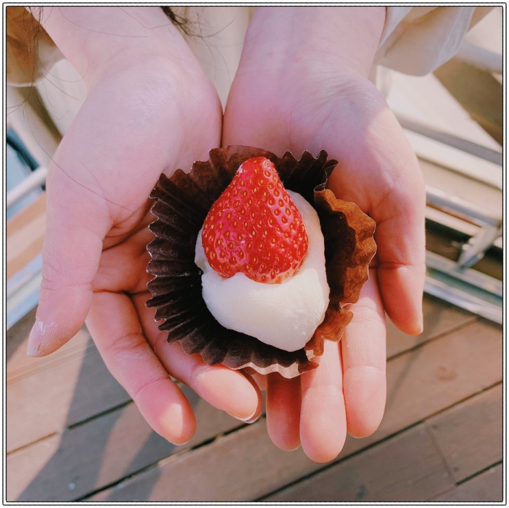 [취미가리뷰]여수 맛집 꼭 ★여수딸기모찌는★ 드세요~(내돈내산)