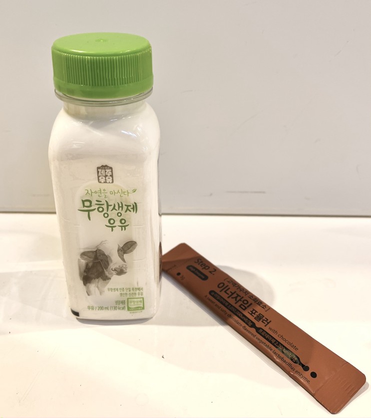eoe 이너자임 포뮬러 초코효소로 달콤하게 먹어요