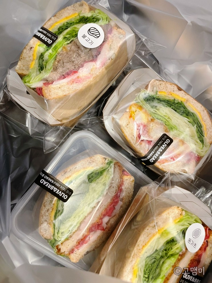 맛과 영양 모두 꽉꽉 찬 인천 샌드위치 중 최고 / 올리브앤브래드