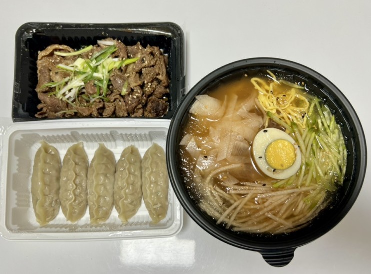 김해 냉면 배달 맛집 냉면장인임사부