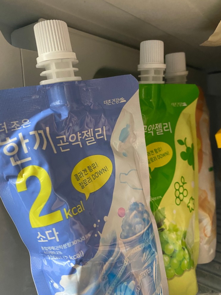 [ 여름 다이어트 간식 ] 얼린 곤약젤리 최고예요! ( feat. 추천 제품 )