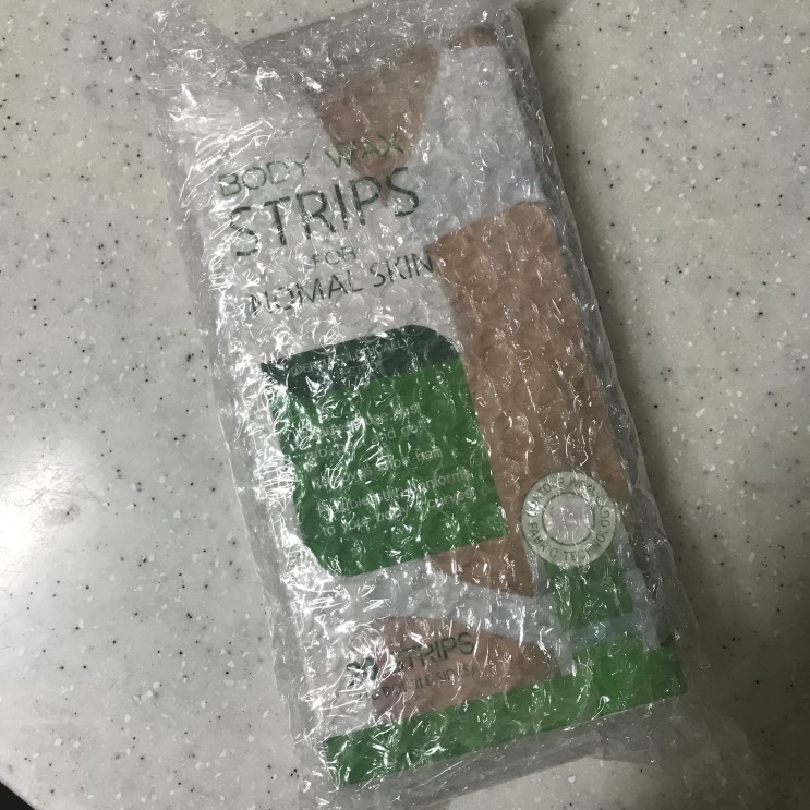 집에서 자극없는 셀프 왁싱하기 : 바디 왁스 스트립 이용 후기