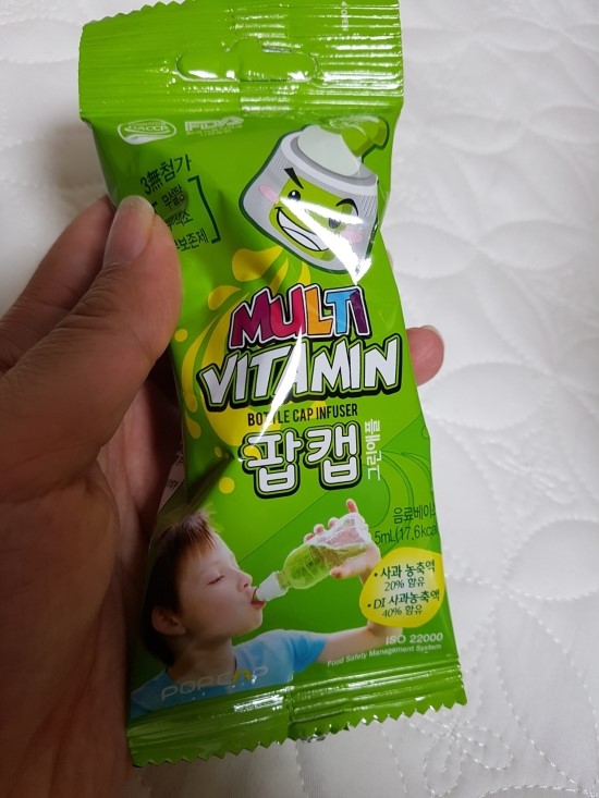 비타민음료 팝캡키즈 우리아이 좋아해요~