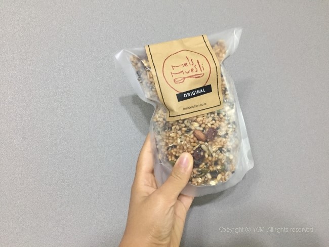 농산물 플리마켓 다이어트시리얼 멜스키친 슈퍼뮤즐리 맛보다!