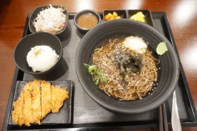 [분당/서현역 돈까스맛집]서현역 냉모밀::돈카츠플러스 수제돈까스 추천