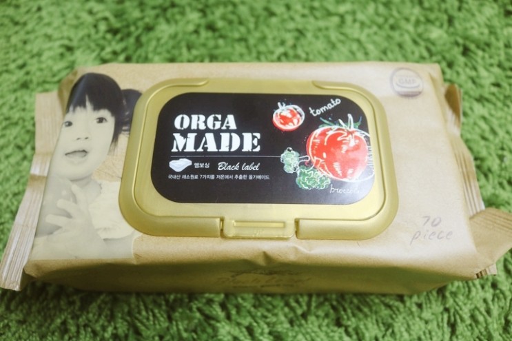 아기물티슈 안전한 올가메이드 블랙라벨로 안심하고 사용하세요~