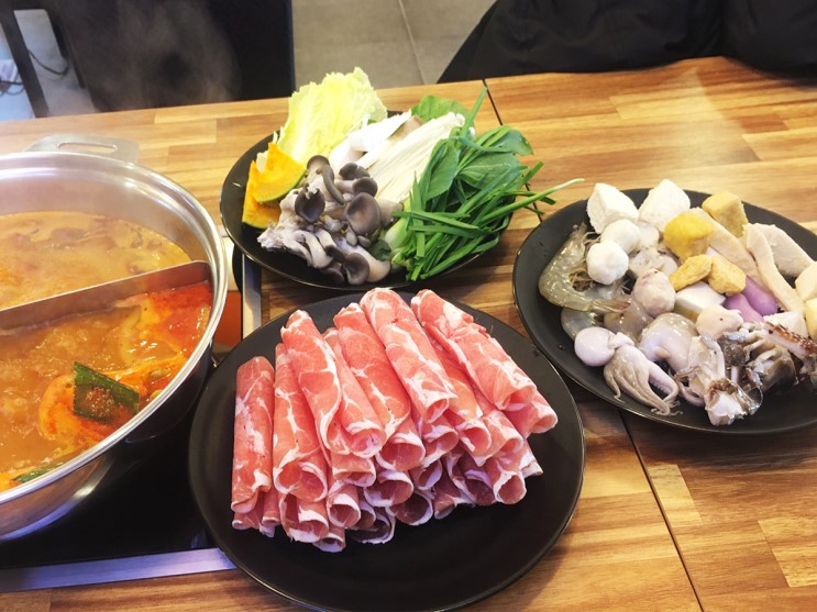 건대입구역맛집 '천지샤브샤브'에서 무한리필로!