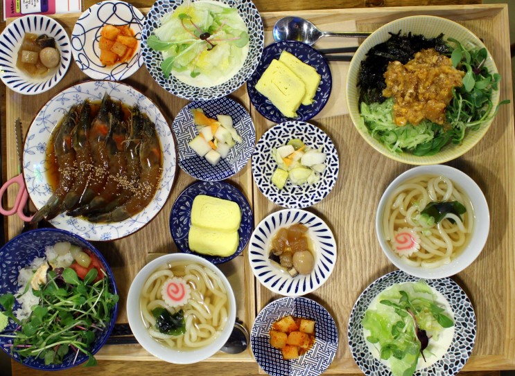 구리 간장새우 덮밥 맛집 일본 가정식을 먹자 더팝