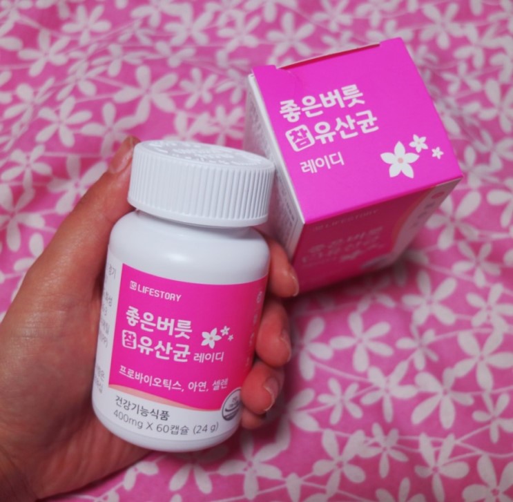 [ 여성유산균 추천 ] 장건강에 좋은버릇 참유산균 레이디