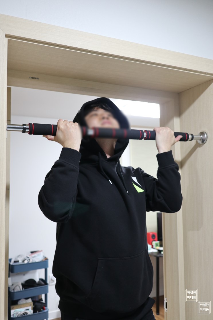 [ 미드브로 /. 철봉 ] 가정용 철봉, 홈 트레이닝 실내철봉, 턱걸이 기구 안떨어져 미드브로 철봉 후기~