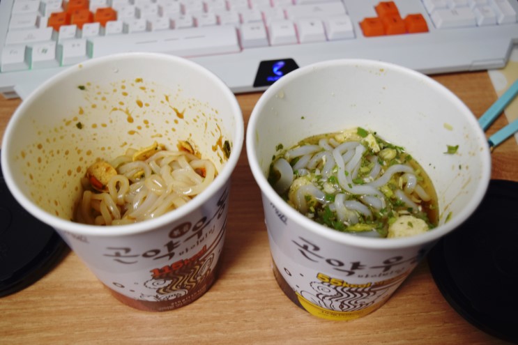 다이어트 야식 추천 다이어트 중 머겅도 괜찮아요 마이비밀 곤약우동&곤약볶음우동
