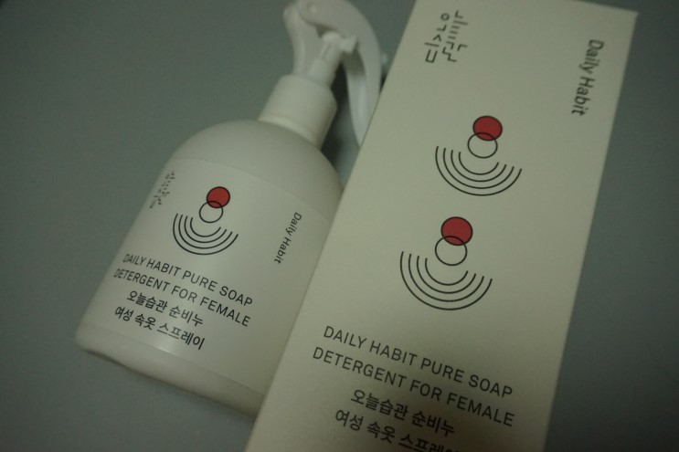 [오늘습관] 순비누 여성속옷 스프레이