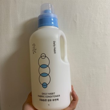 오늘 습관 섬유 유연제 리뷰!