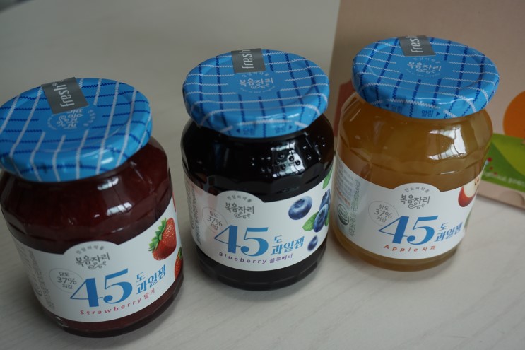 추석선물세트 :: 복음자리 45도과일잼, 깔끔한단맛을 선물하세요~