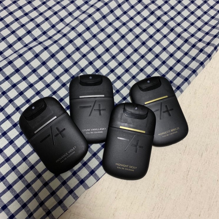 [화장품 리뷰] 남여공용향수 포켓 리프레셔 블랙라벨 4종