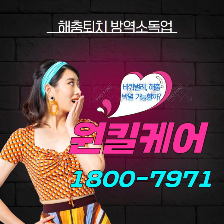 천안바퀴벌레퇴치 천안방역소독업체 원킬케어 직접 알아보고 작성한 후기