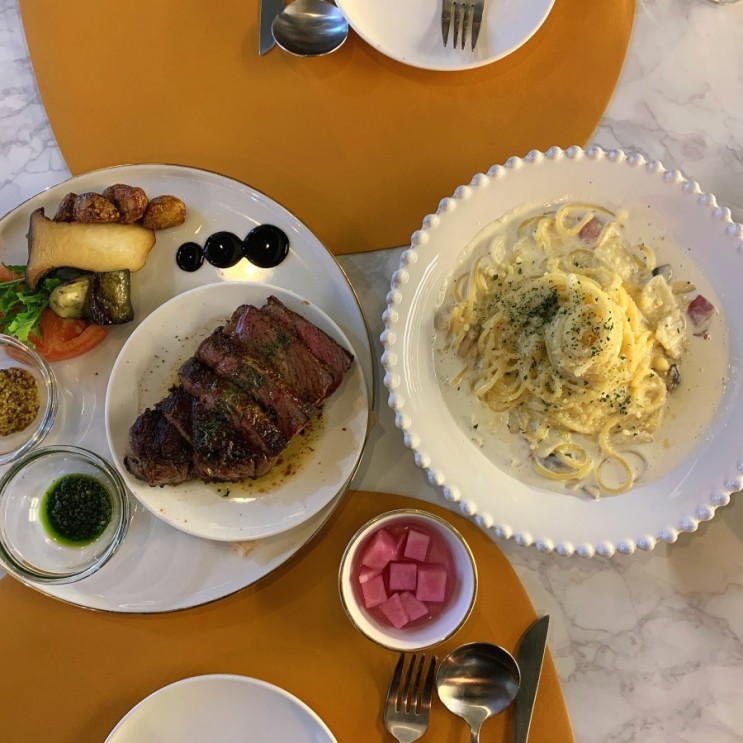 샤로수길 스테이크&파스타 맛집 :: 고메츠