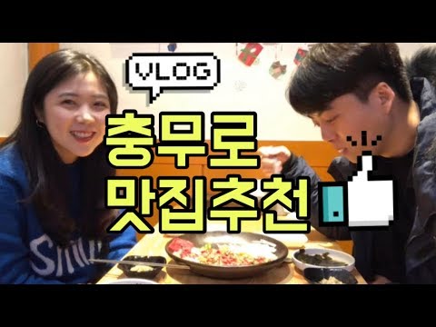 충무로 맛집추천 화수분 / 먹방브이로그 /한우 육회 연어 육전 /