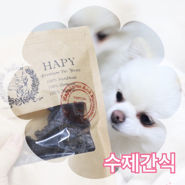 수제간식 '한우간' 먹인후기 :: 하피펫