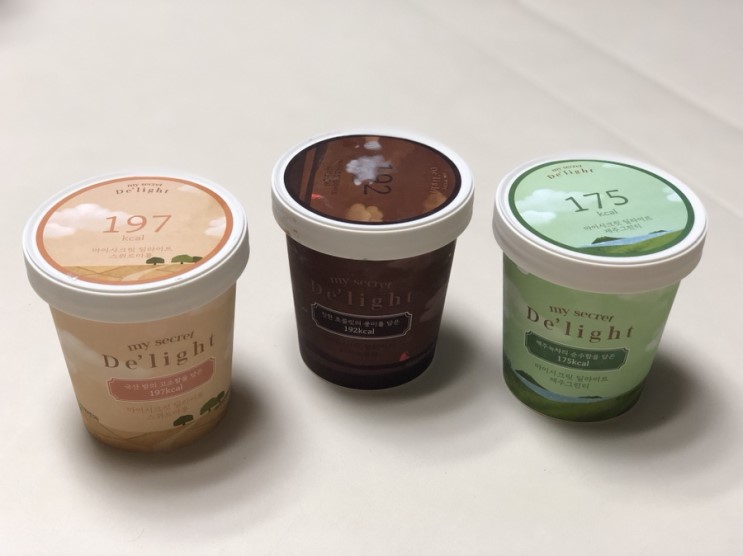 저칼로리 아이스크림 실컷 먹자! 마이비밀 딜라이트 아이스크림
