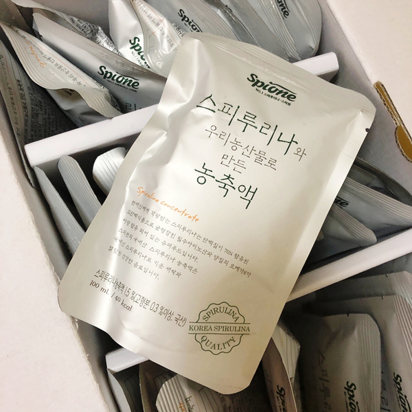 슈퍼푸드 고단백 스피루리나 농축액 (국내산, 국내제조 100%)