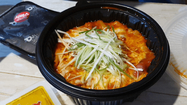 쌍촌동 오떡 배달음식 야식추천 떡볶이에 파삼겹이?!