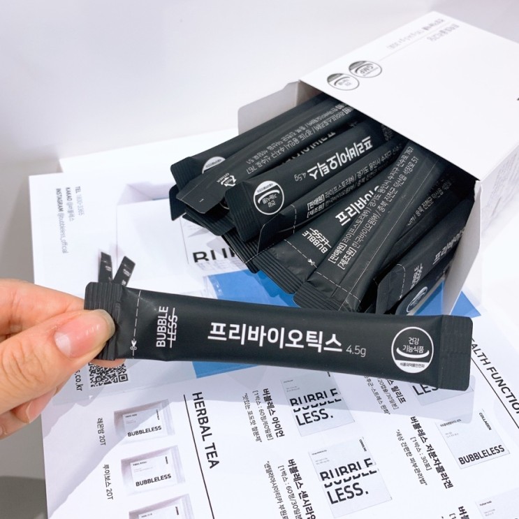 프리바이오틱스 추천 버블레스 프리바이오틱스