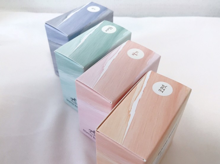 천연비누 샘스캐빈 4세트로 선물하기도 좋아요~
