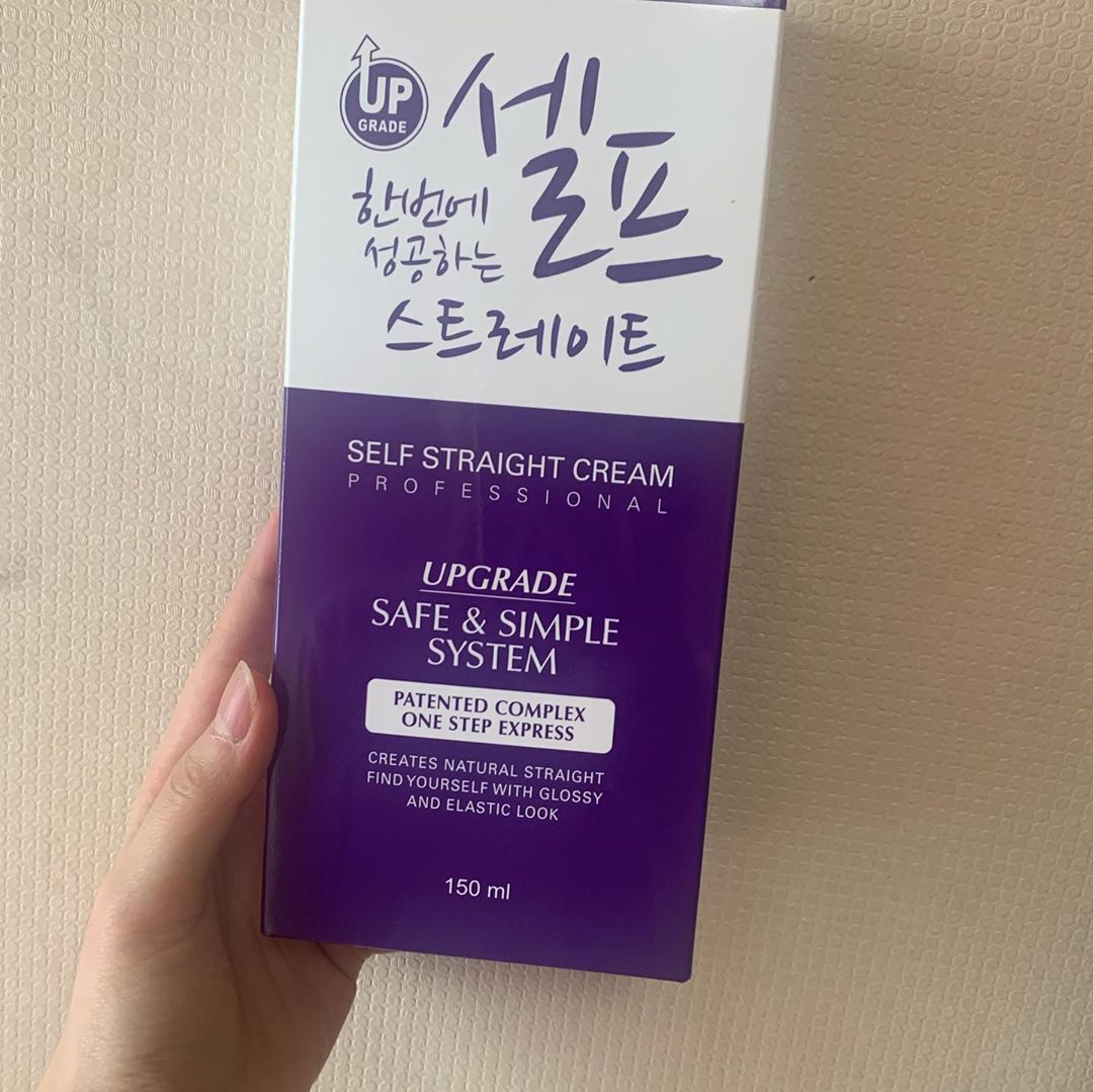 정한솔 on Instagram: “🖐🏻집에서도 할 수 있는 셀프스트레이트🖐🏻 . . . 맨날 매직 해야지 하고 못 했는데 우연히 알게 되어서 써보니까 집에서도 편하게 할 수 있고 간편해서 너무 좋음