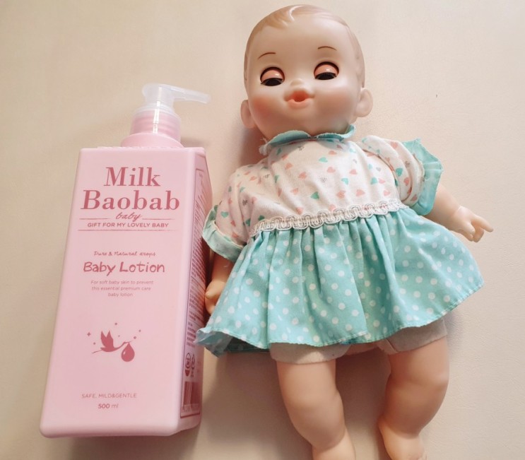 베이비로션 밀크바오밥 성분이 착하고 순해