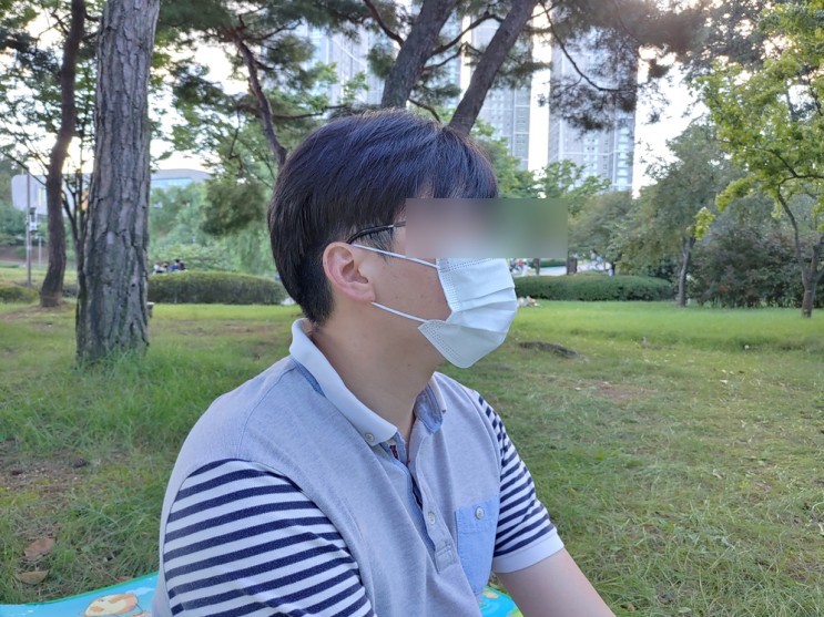 국내산비말차단용마스크 크고 부드러운 숨나무 마스크
