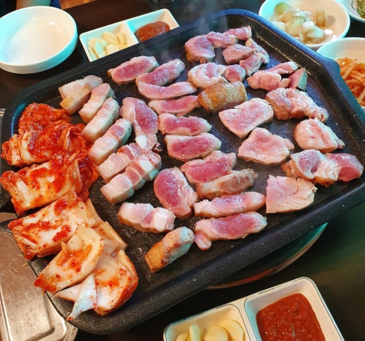 [여주 숲을그리다] 여주맛집 참숯초벌구이 하르방
