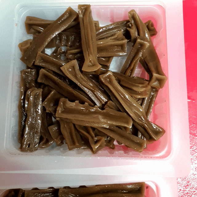 마켓컬리 입점 무형문화유산 명인 탱탱묵 : 도토리묵과 청포묵 양념 레시피! 정말 맛있는 묵을 찾았다 야호!
