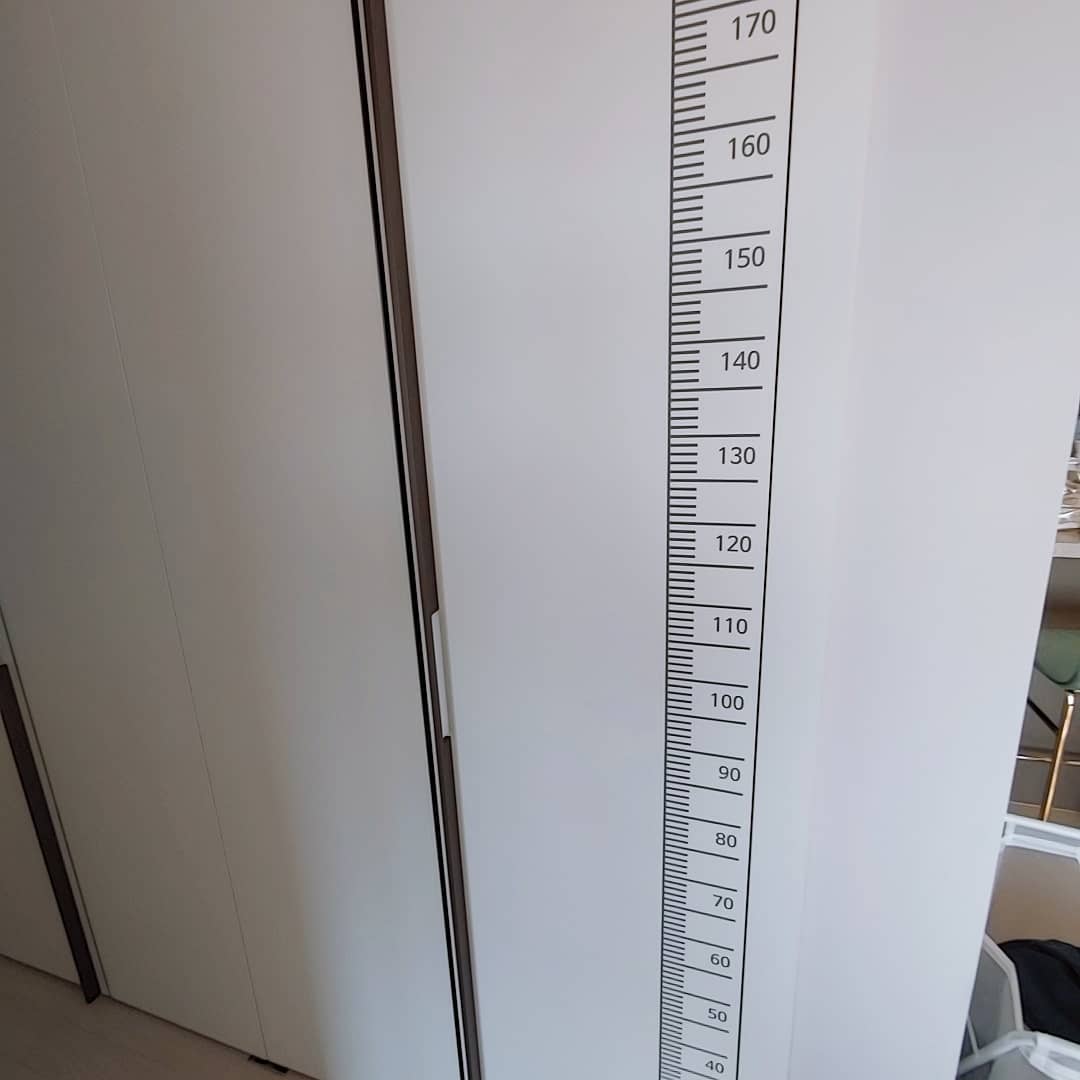 요즘따라 자꾸 키를 재달라는 말에 디시 키재기 스티커를 붙여본다.

작년 여름 이후로 2차 성장이 시작한 큰아이~

키 안클까봐 걱정인갑다.

엄청 먹고 운동도 열심히 하면 클거야.

170카지(?) 크겠다는데 ㅎㅎㅎ 열심히 노력하자...

#키재기스티커
#2차성장키크기