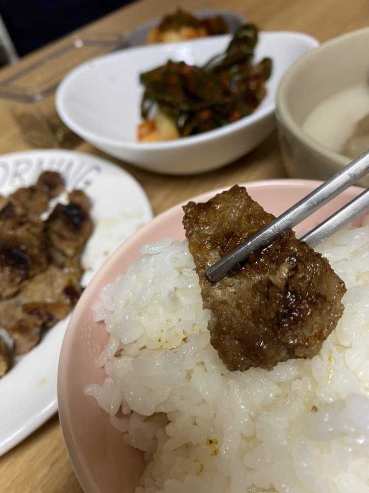 바싹불고기, 칼집양념왕구이 홈쿡 푸드얍에서 즐기기