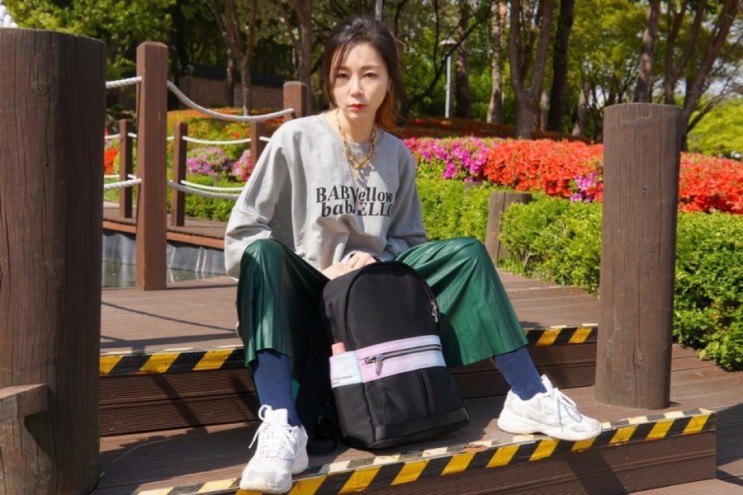 친환경 리사이클 원단 클리브디어 여자백팩 디자인도 예쁘면서 활용도 좋은 백팩추천