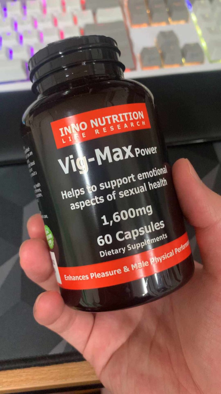 남성갱년기분들이라면 선택해볼만한  <vig맥스> 과연 어떨까?