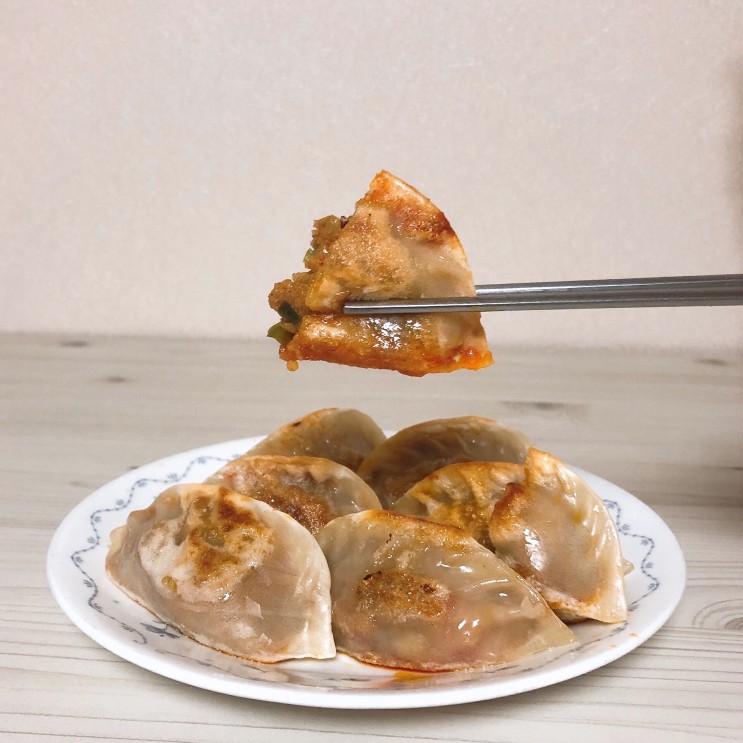 착한낙지 냉동만두요리 마라만두 술안주로 먹어봤어요!