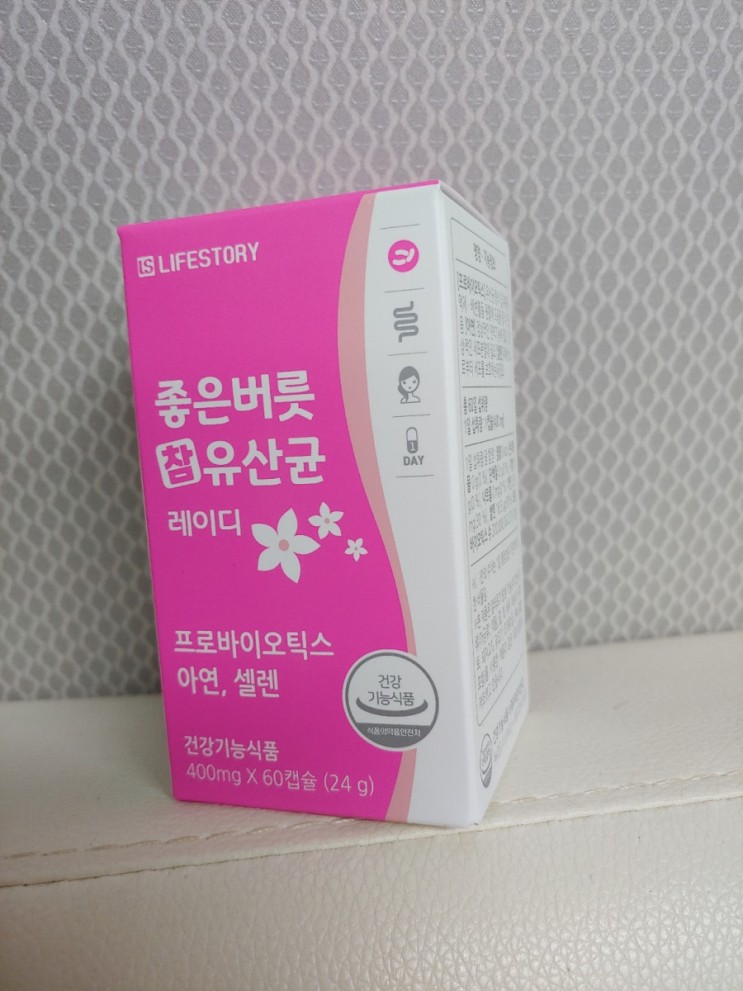 좋은버릇 참유산균 레이디 : 아연질유산균, 여성유산균 추천