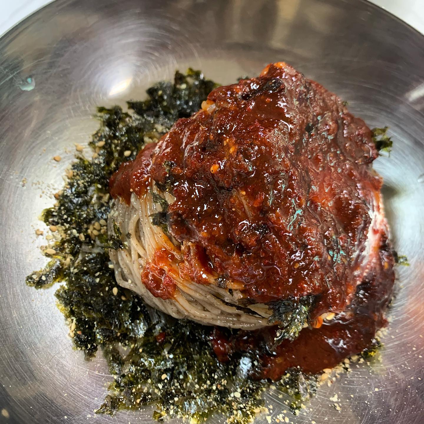 트레킹 후 먹는 막국수가 제일 좋당 🤭